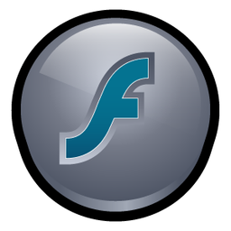 Macromedia Flash Player MX Icon 256x256 png